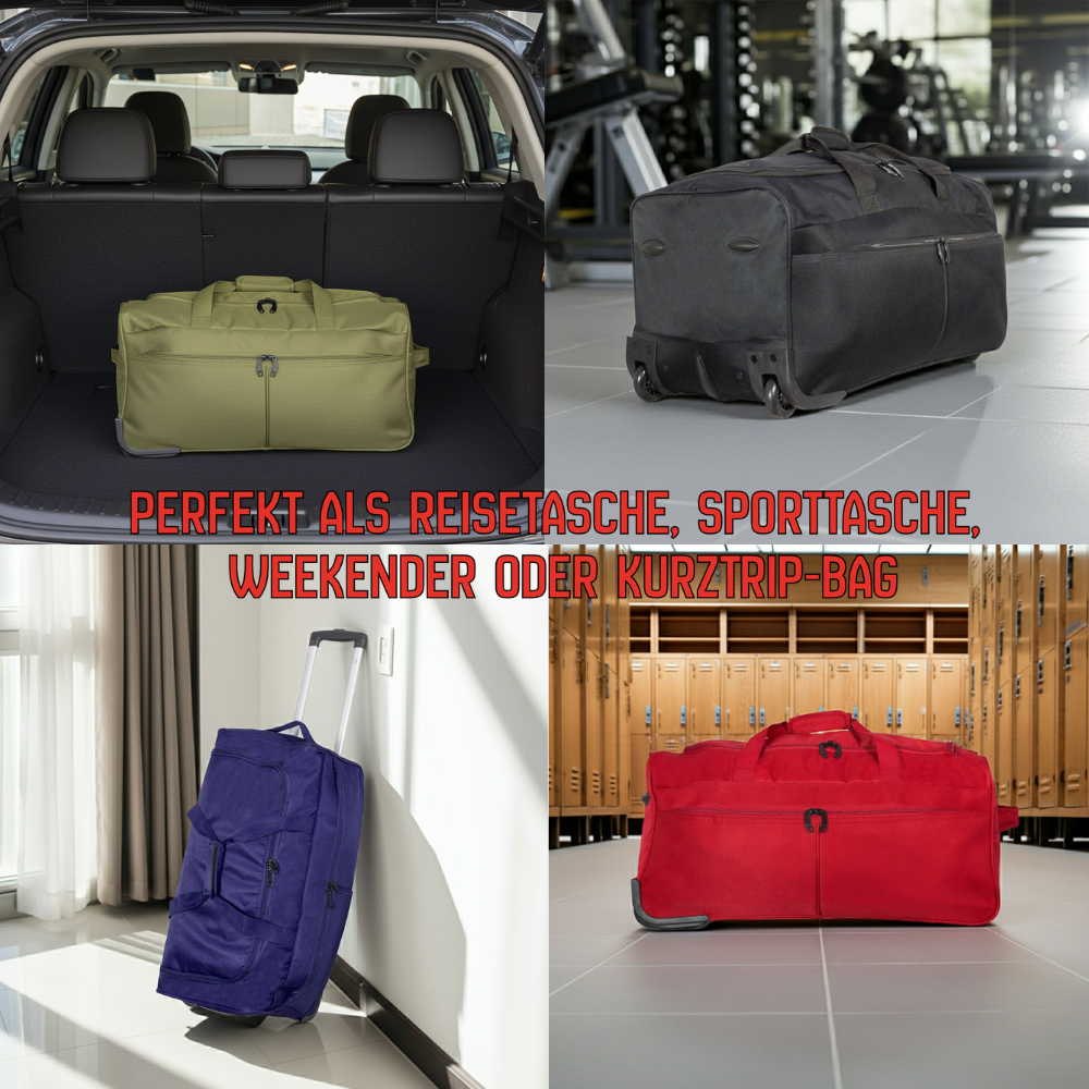 Borsa trolley 'Brooklyn' blu, VE-6