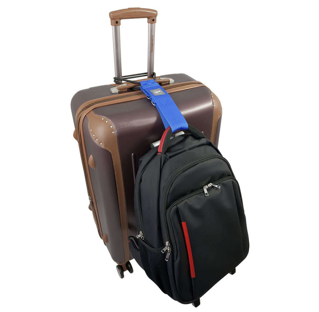 Trageschlaufe für Koffer und Taschen blau