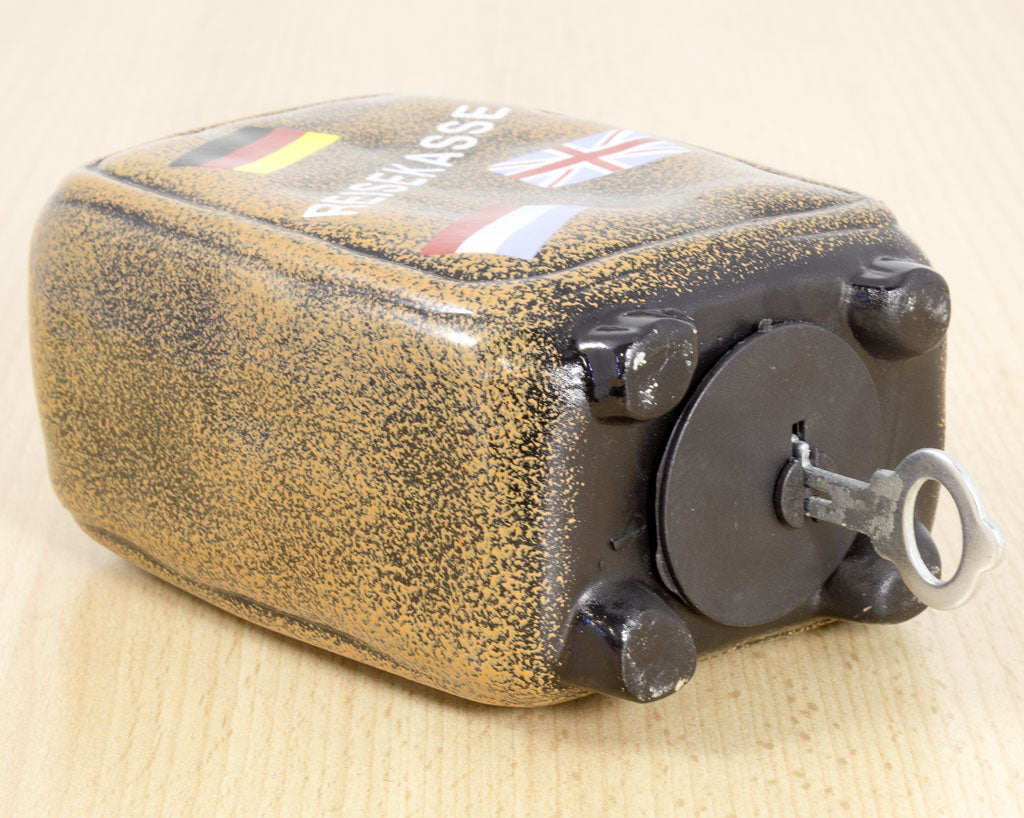Piggy bank (brown suitcase design)