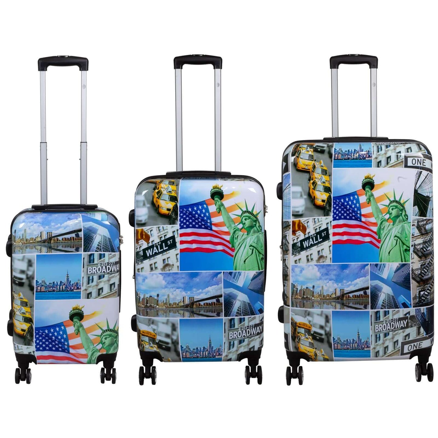 Polycarbonat Motivkofferset 3tlg Liberty