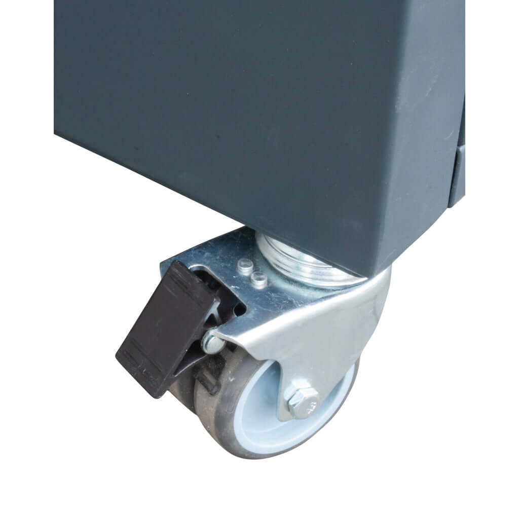 Mobiler Windschutz mit Pflanzkasten 3 Größen 2 Scheiben