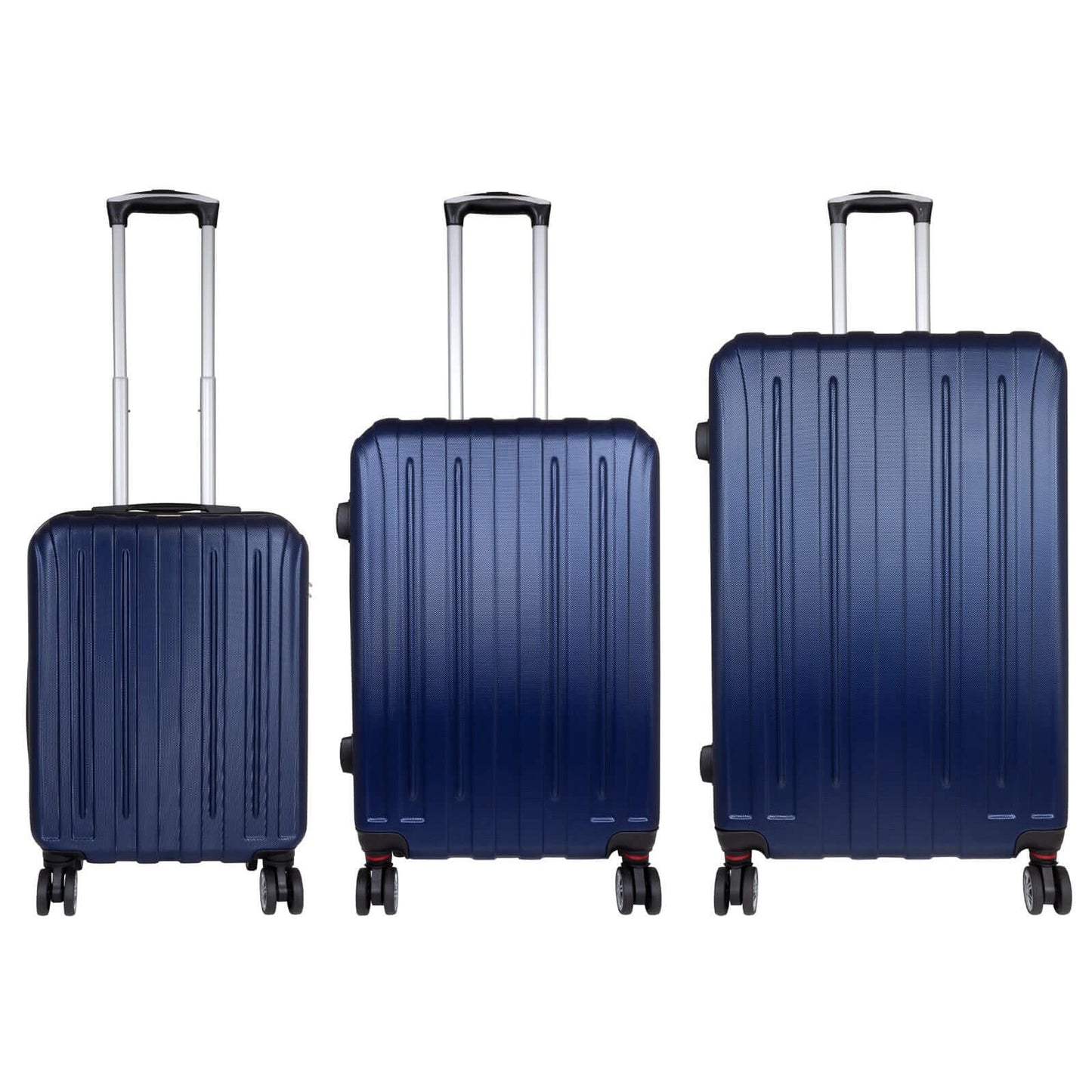 ABS Kofferset 3tlg Dallas blau