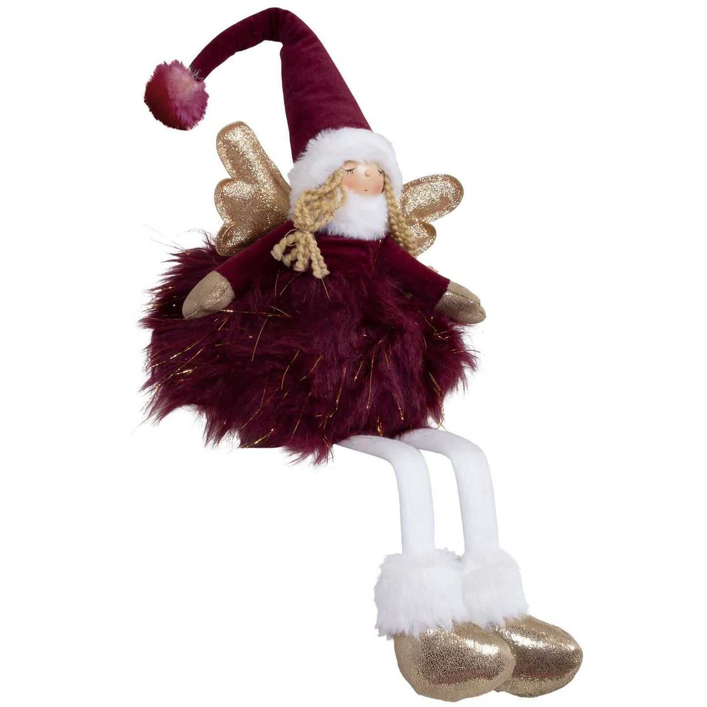 LED Kantenhocker Engel 28cm(40cm) leuchtet