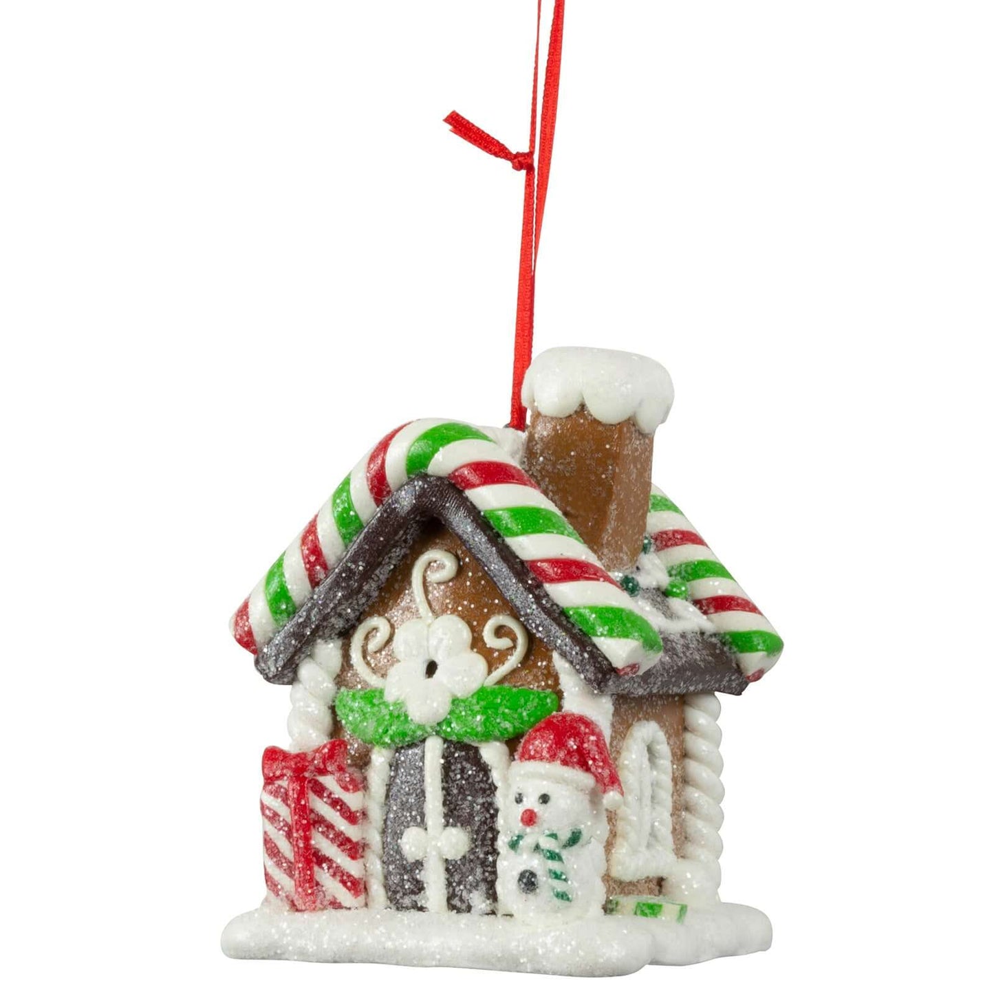 Baumschmuck Lebkuchenhaus, 3 Designs, VE-72(6)