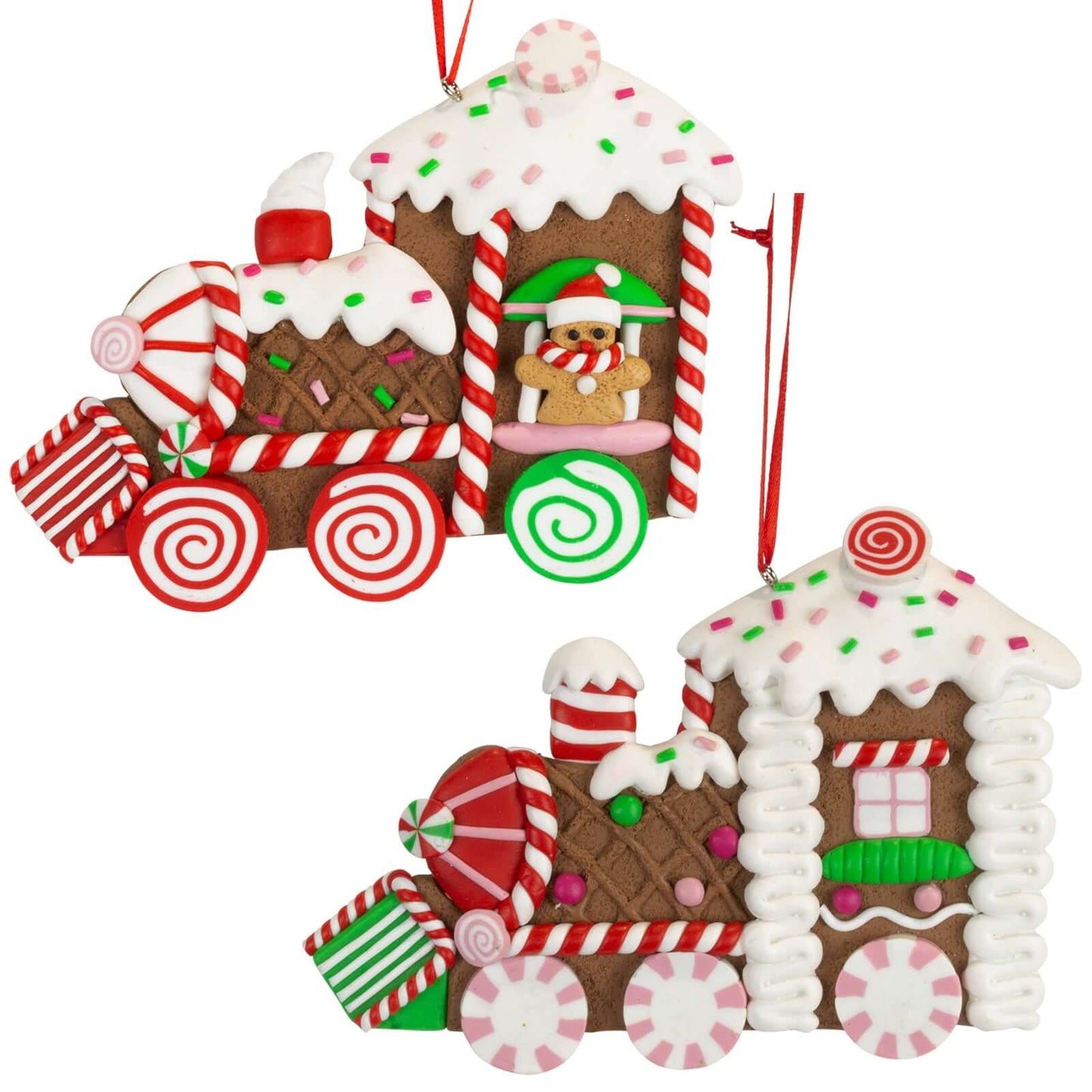 Baumschmuck 14cm, Polyclay, 2 Designs, VE-144(24)