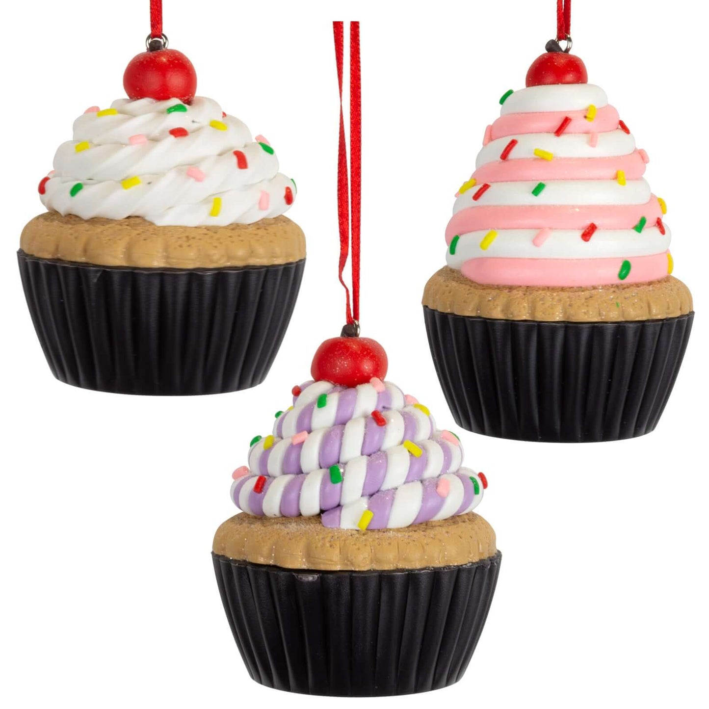 Baumschmuck 9cm, Polyclay, 3 Designs, VE-72(12)