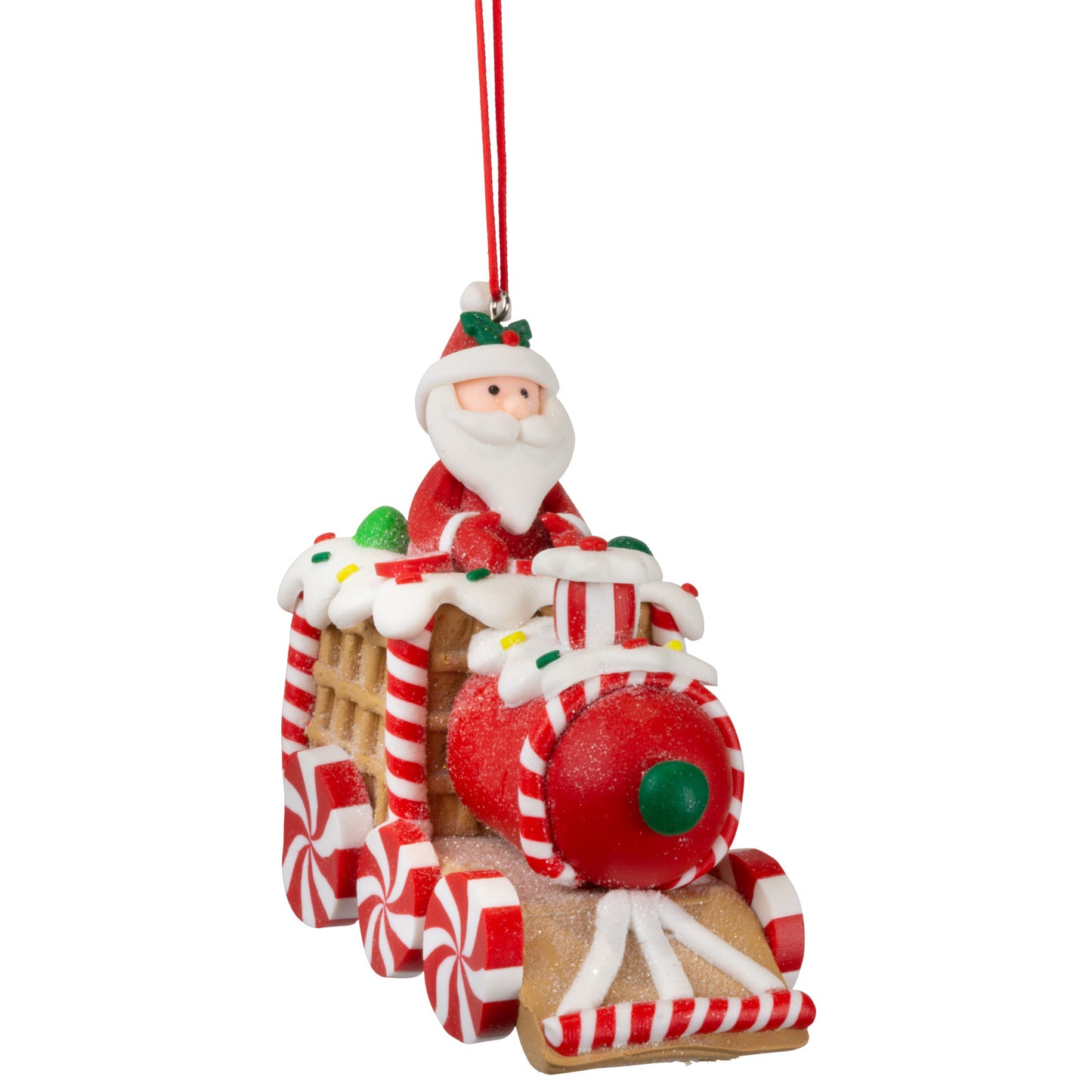 Decorazioni per albero 10cm, Polyclay, 3 design, VE-72(12)