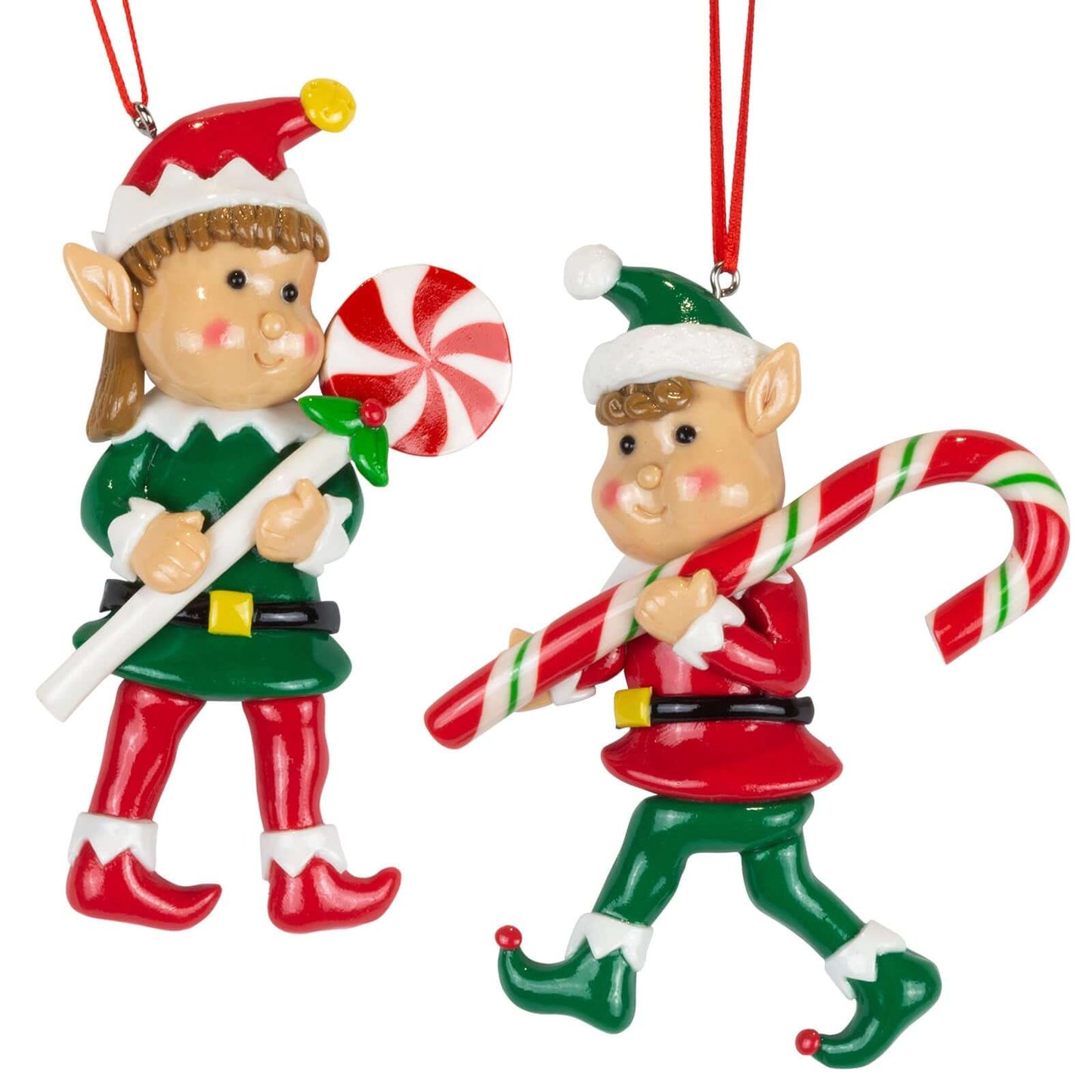 Baumschmuck 11cm, Polyclay, 2 Designs, VE-144(24)