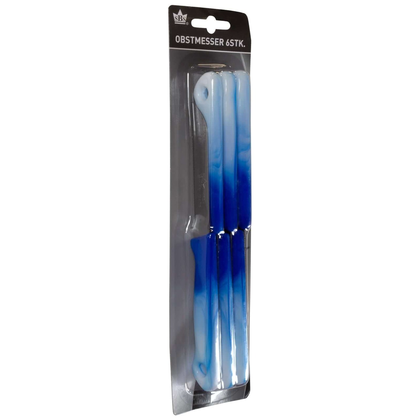 Allzweckmesser Set 6tlg blau