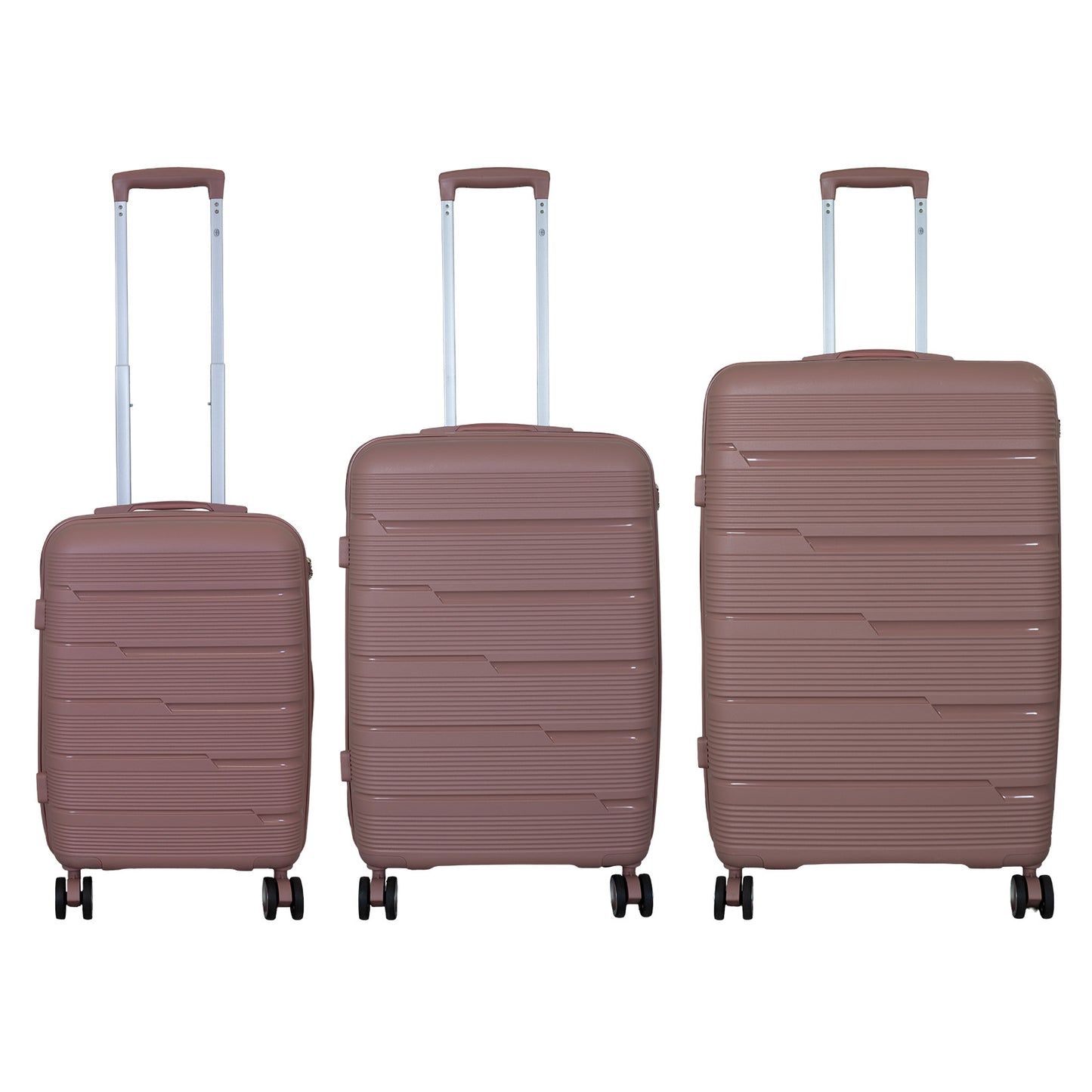 PP Kofferset 3tlg 'Aruba' roségold