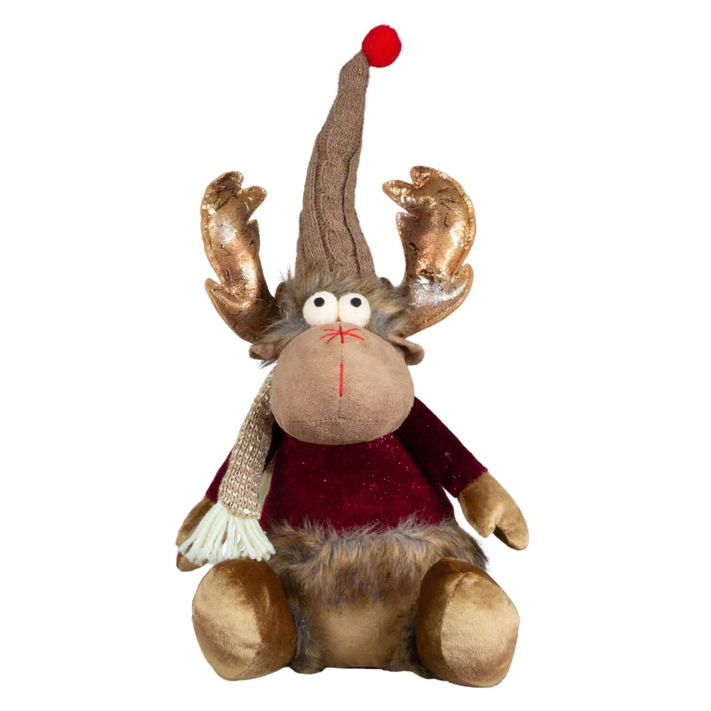 Elch sitzend 32cm(45cm), VE-16(8)