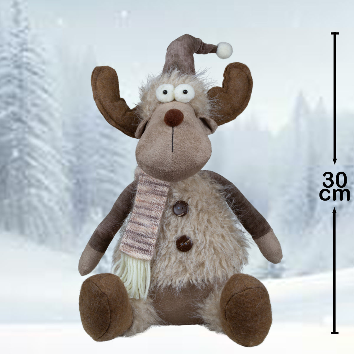 Alce seduto 30cm(41cm), VE-16(8)