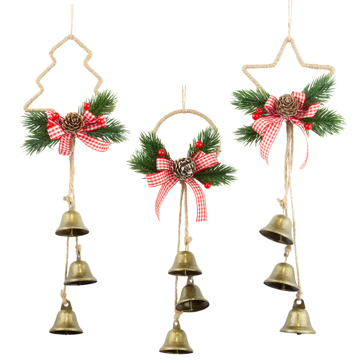 Adorno para árbol 26cm, 3 diseños, VE-144(24)