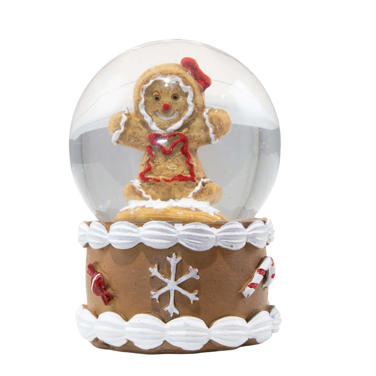 Schneekugel 6cm, 4 Designs, VE-96(12)