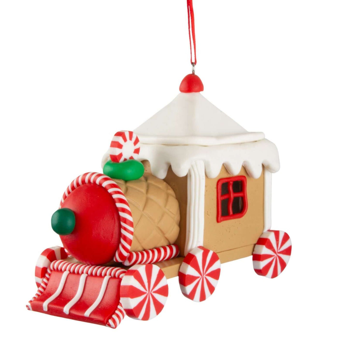 Baumschmuck 10cm, Polyclay, 2 Desgins, VE-72(12)