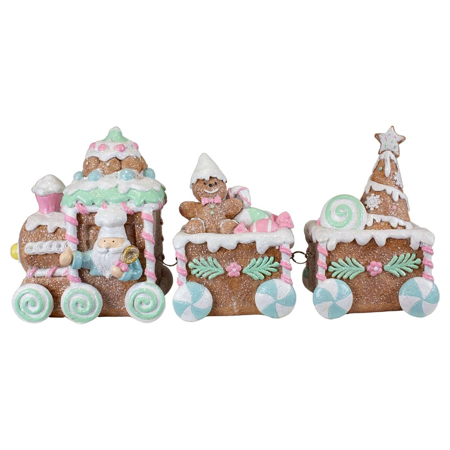 Lebkuchenzug 38cm, Polyresin, VE-4(1)