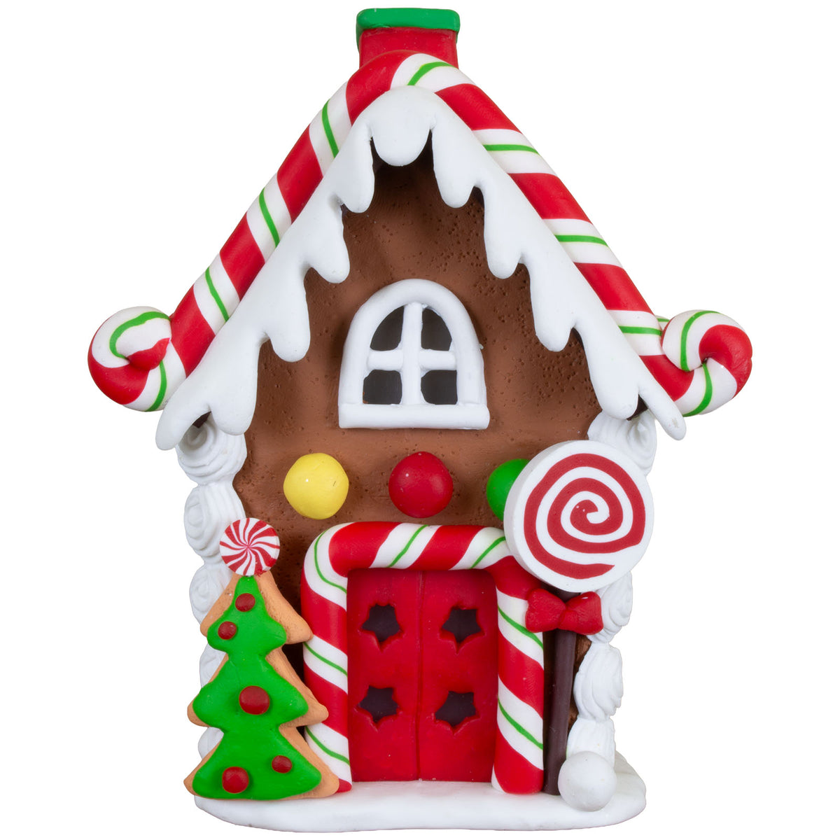 LED gingerbread house 14cm, VE-24(6)
