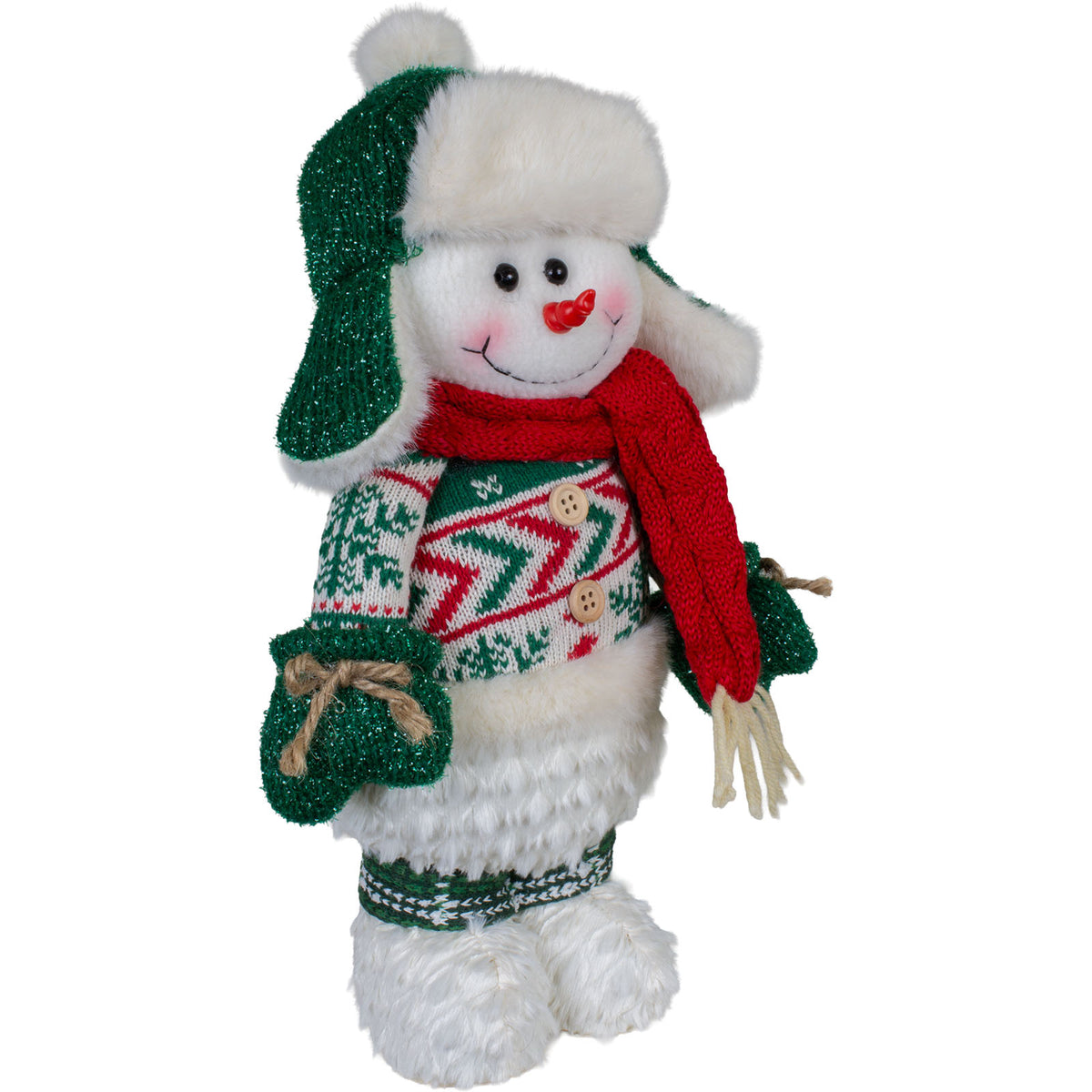 Pupazzo di neve in piedi 38cm, 2 modelli, VE-12
