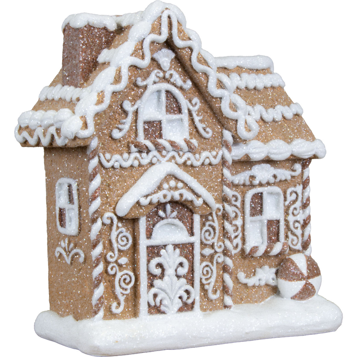 Gingerbread House 13cm, Polyresin, VE-16(1)