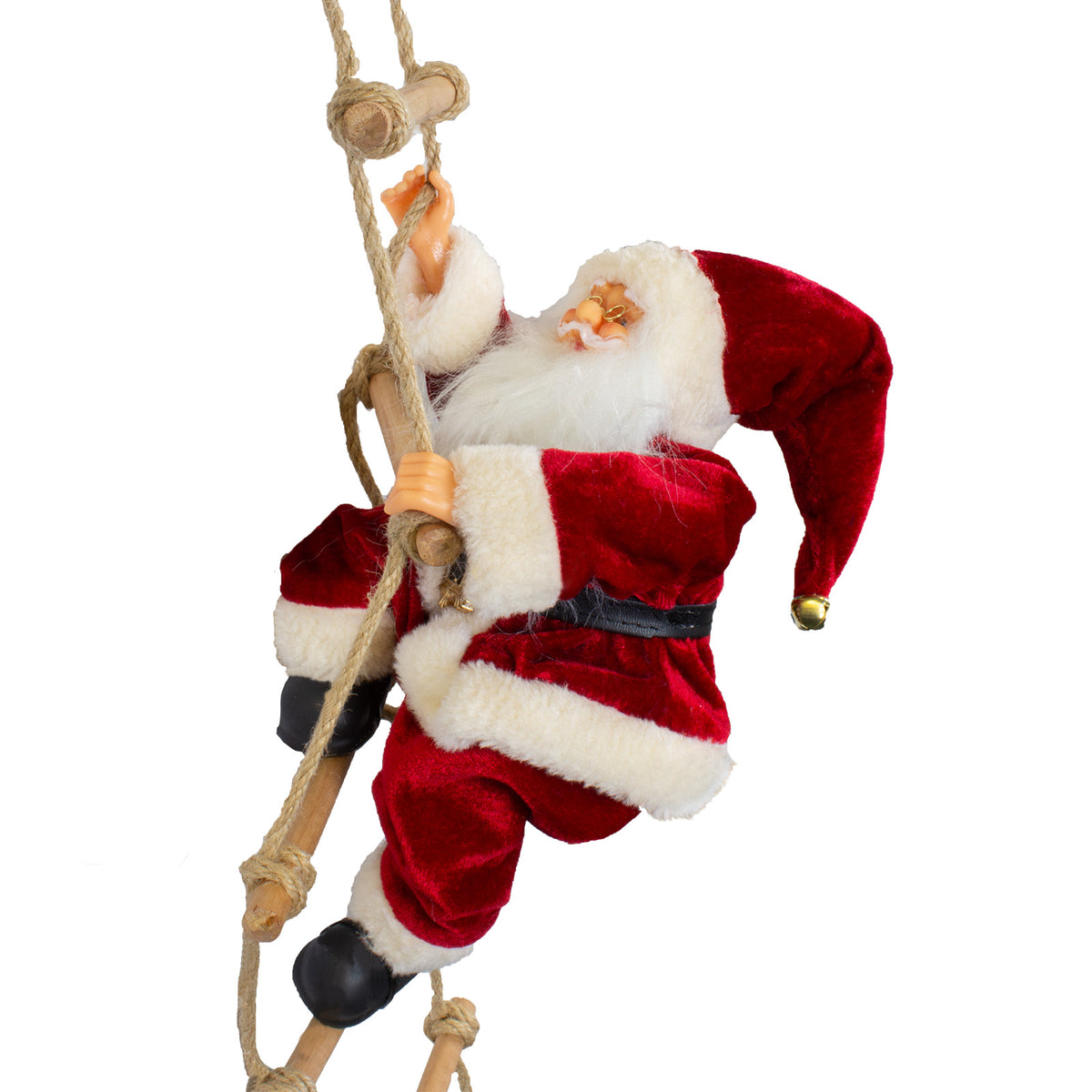 Santa 30cm on Ladder, Pack of 8