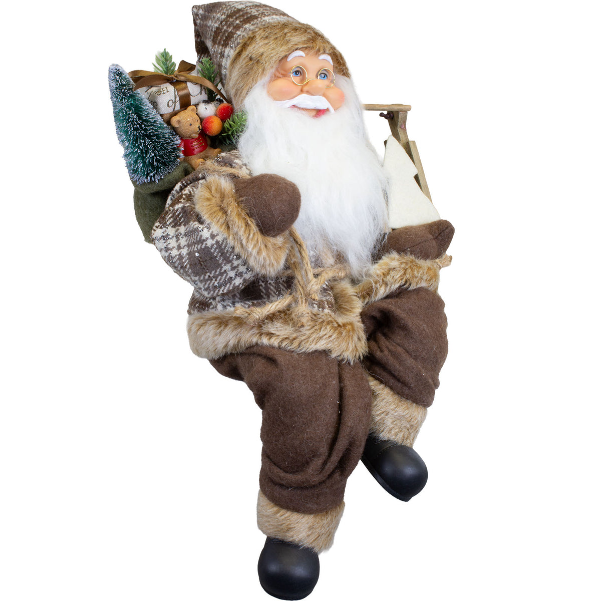 Santa edge sitter 45cm, pack of 6