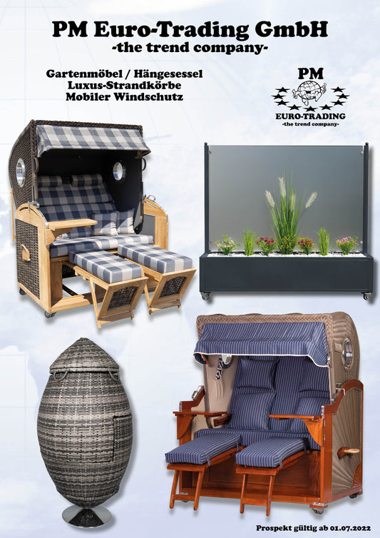 Katalog für Gartenmöbel