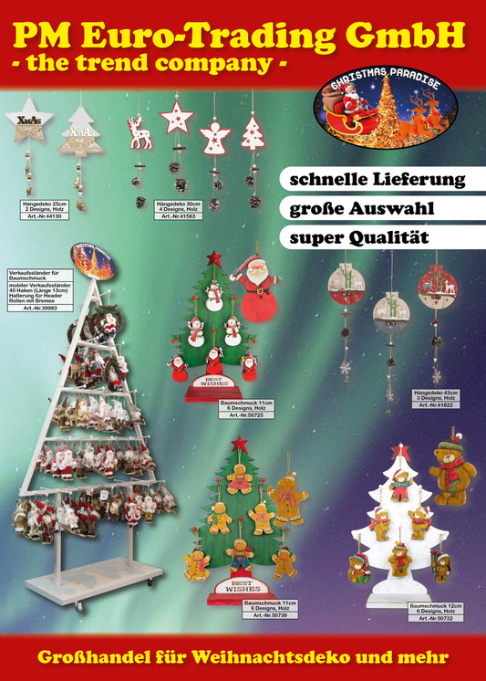 Katalog für Weihnachtsdekoration