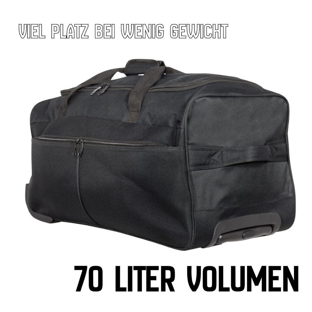 Borsa trolley 'Brooklyn' nera VE-6