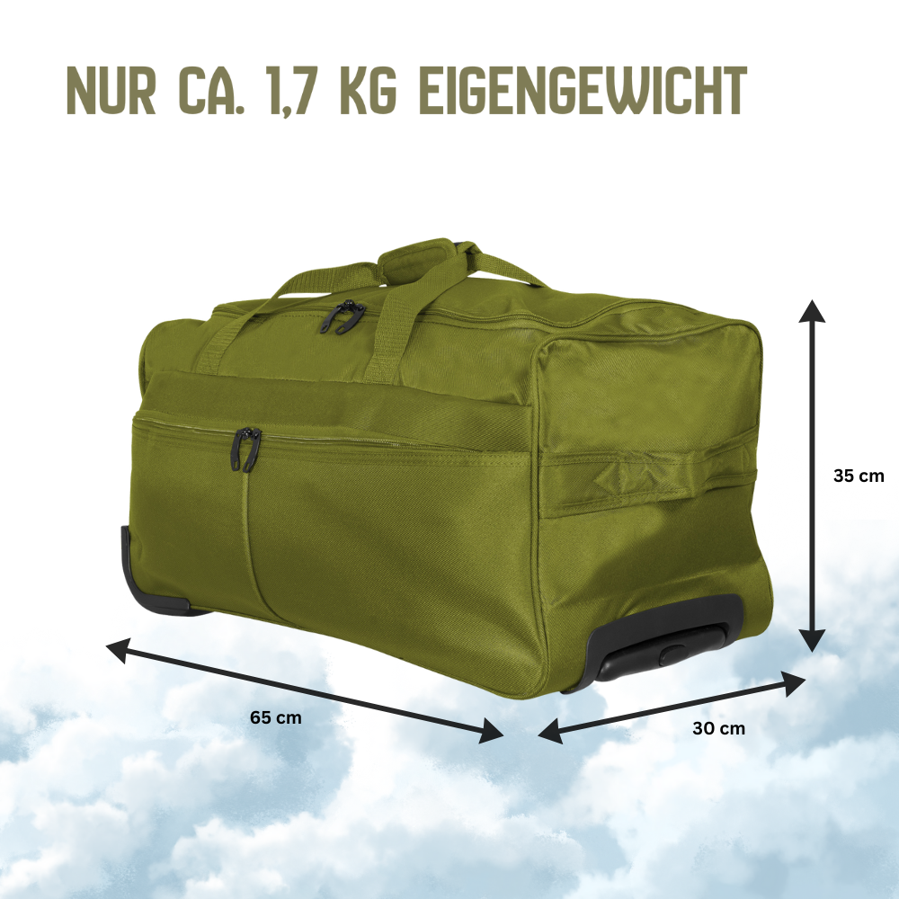 Laukkukärry 'Brooklyn' vihreä, VE-6