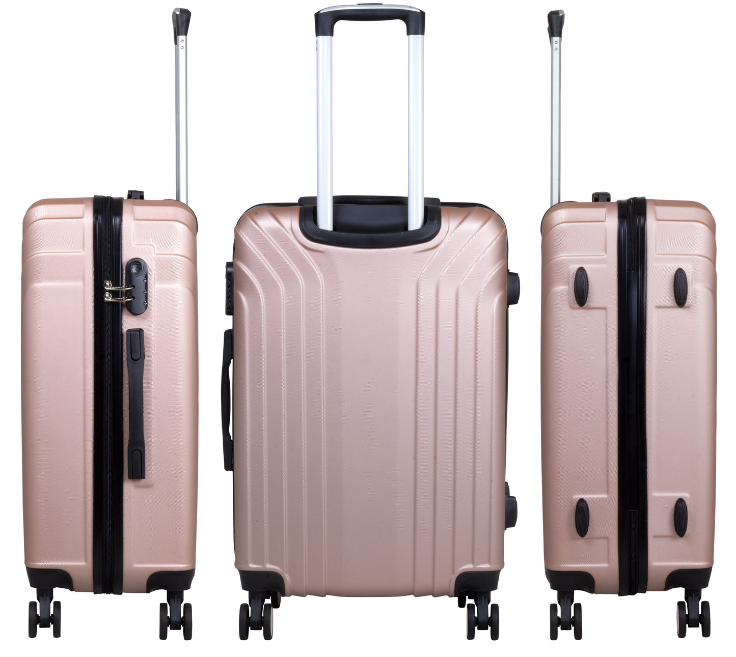 ABS Kofferset 3tlg Palma24 rosegold