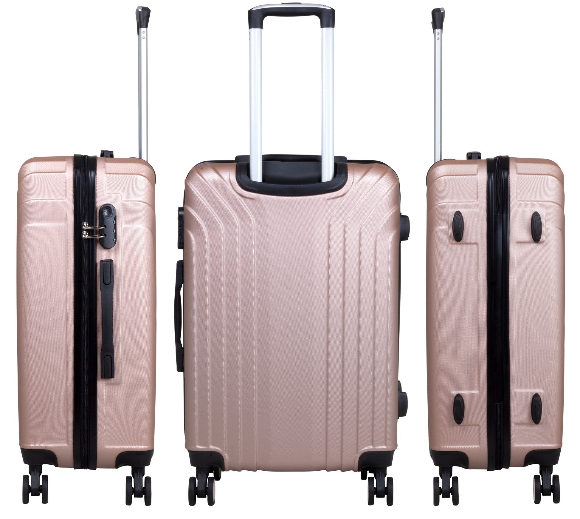 ABS Kofferset 3tlg Palma24 rosegold