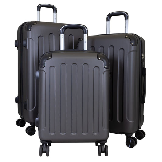 ABS Kofferset 3tlg Avalon anthrazit