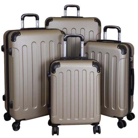 ABS Kofferset 4tlg Avalon champagner