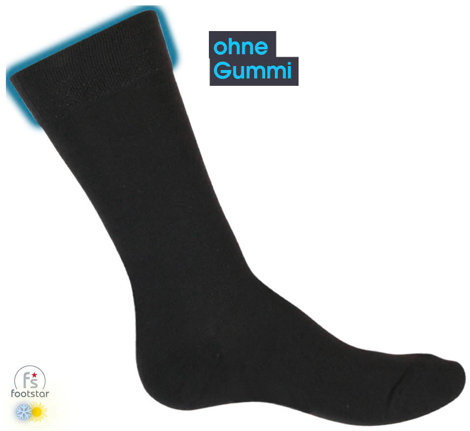 Miesten sukat 5-pack musta / pakkaus 24 kpl