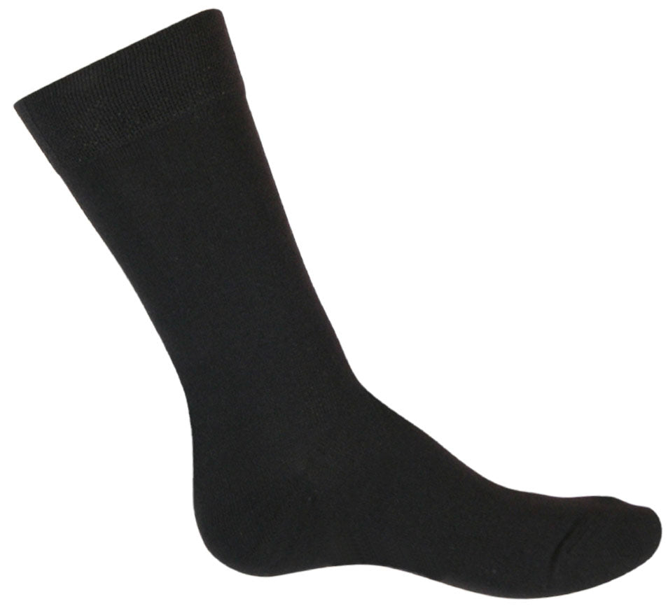 Miesten sukat 5-pack musta / pakkaus 24 kpl