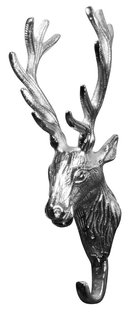 Aluminium Kleiderhaken Hirsch