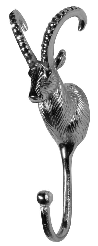 Aluminum coat hook ibex