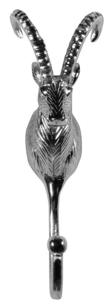 Aluminum coat hook ibex