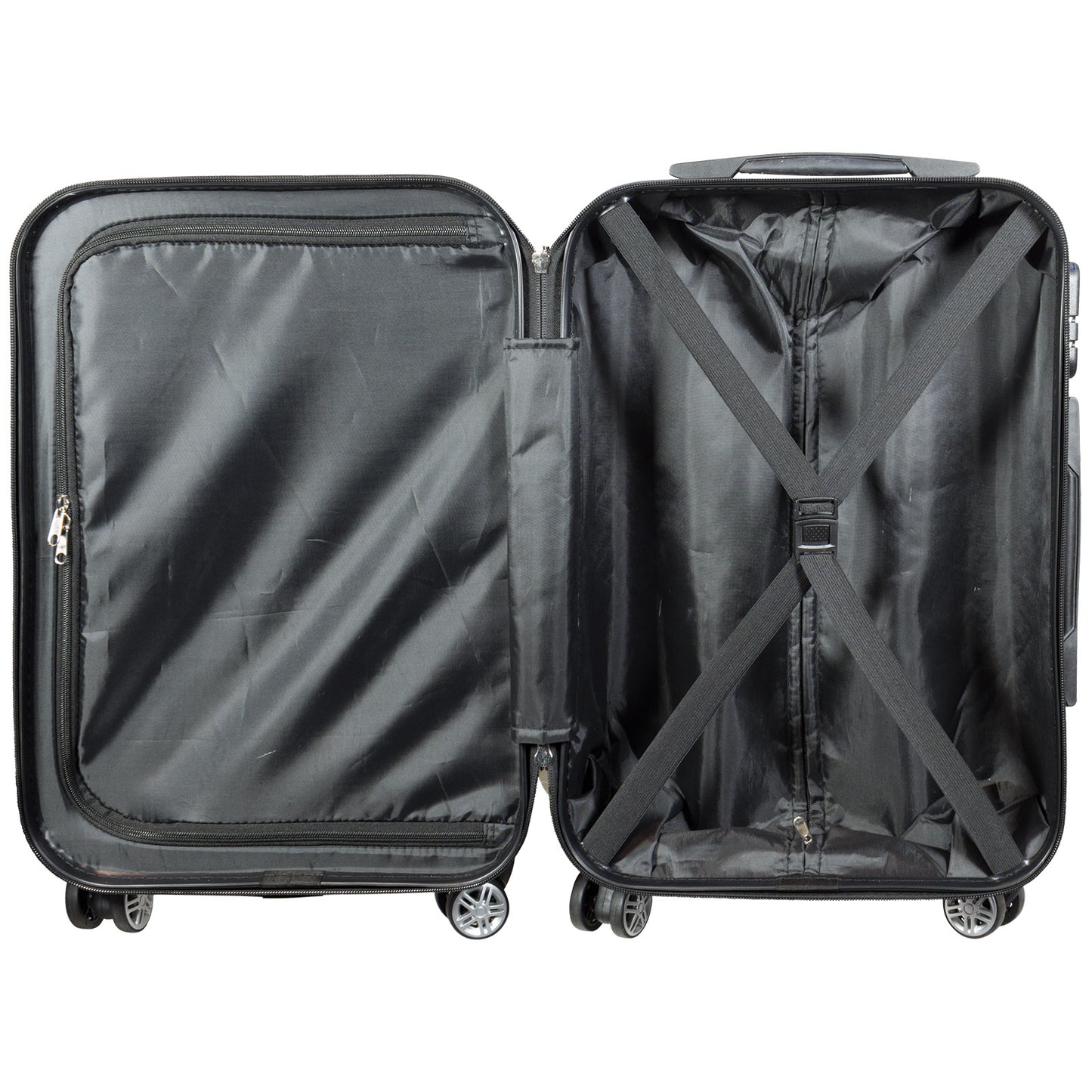 Handgepäck Boarding-Koffer Größe 55cm Hartschale Motivkoffer Liberty