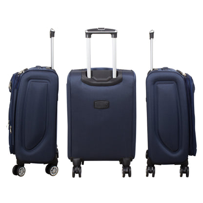Nailoninen matkalaukkusarja 3 kpl Maribor sininen