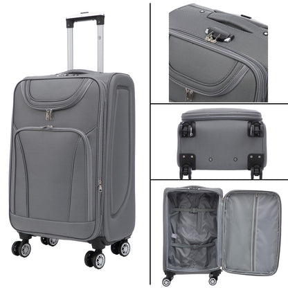 Juego de maletas de nailon 3 piezas Maribor azul