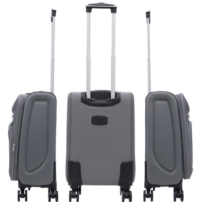 Juego de maletas de nailon 3 piezas Maribor azul