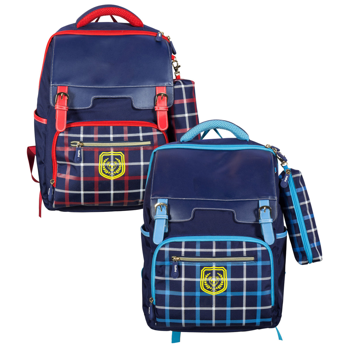 Schulrucksack 2 Farben sortiert / VE-12