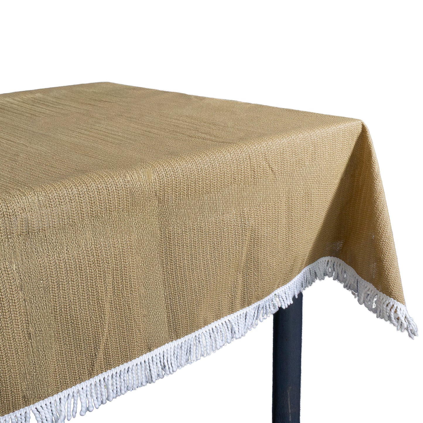 Puutarhapöytäliina beige 130x160cm