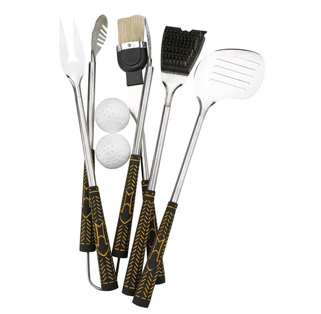 Grillbesteck 'BBQ-Golf-Caddy' 7tlg, VE-6