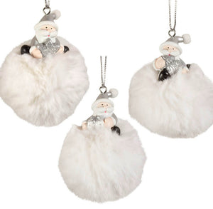Baumschmuck Santa, 3 Desgins / VE-144 (12)