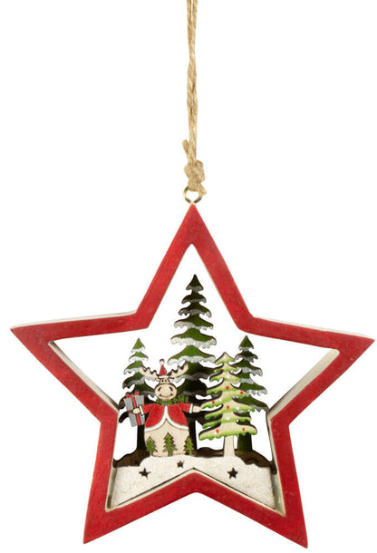 Baumschmuck Holz, 3 Designs / VE-288 (24)