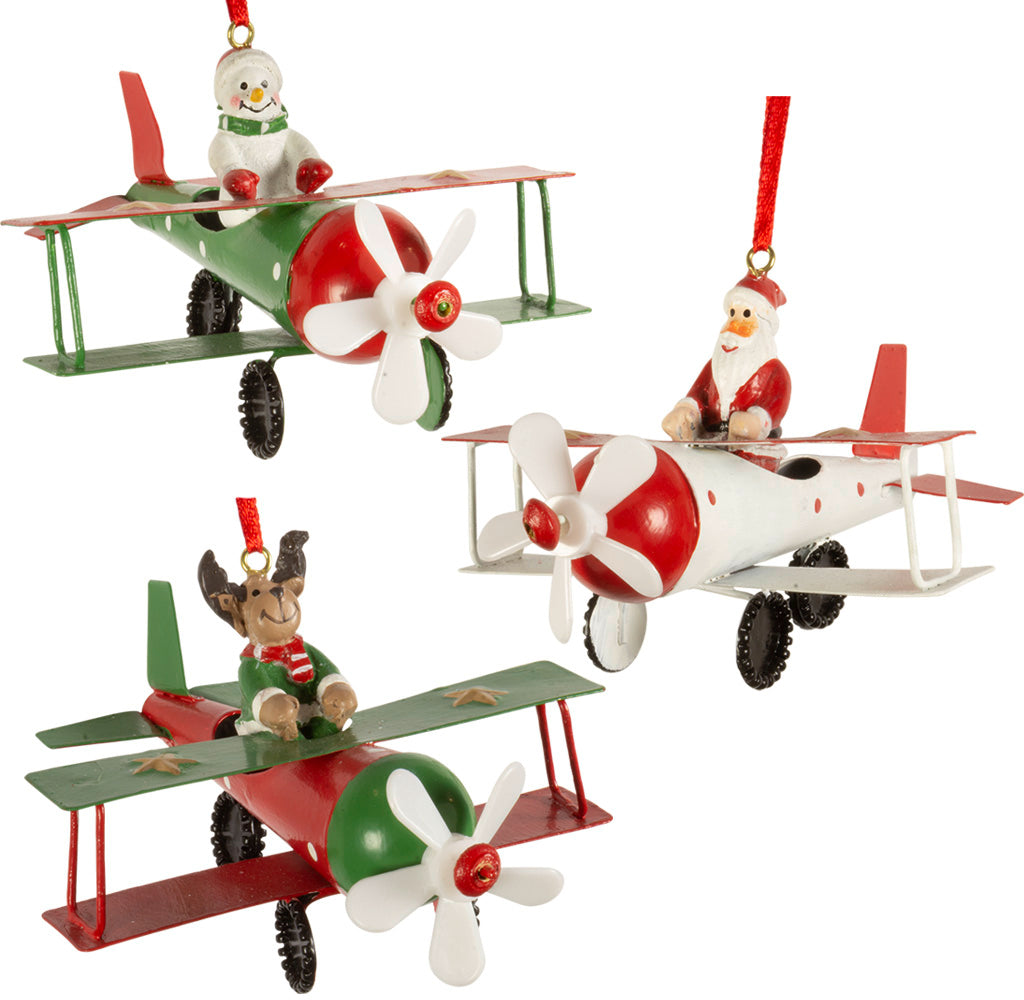 Decorazioni per albero 11cm, 3 design, VE-96(6)