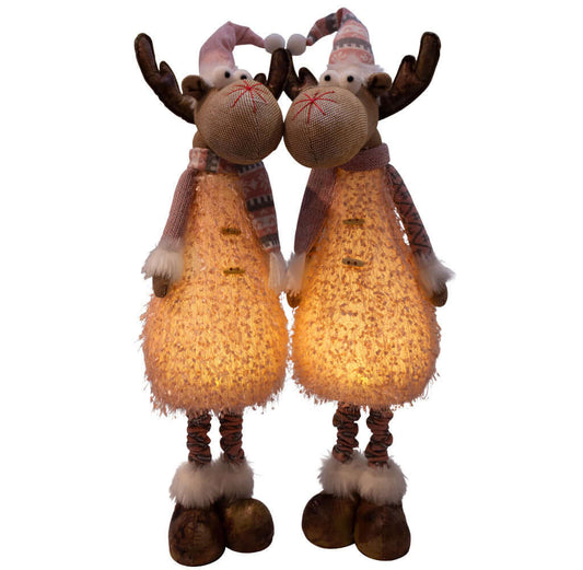 LED Elch 75-95cm leuchtend