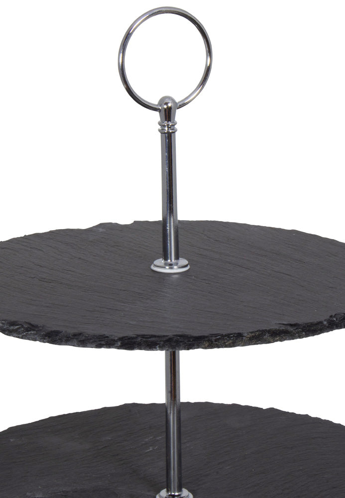Etagere aus Schiefer / h=34cm / d=20+25+30cm